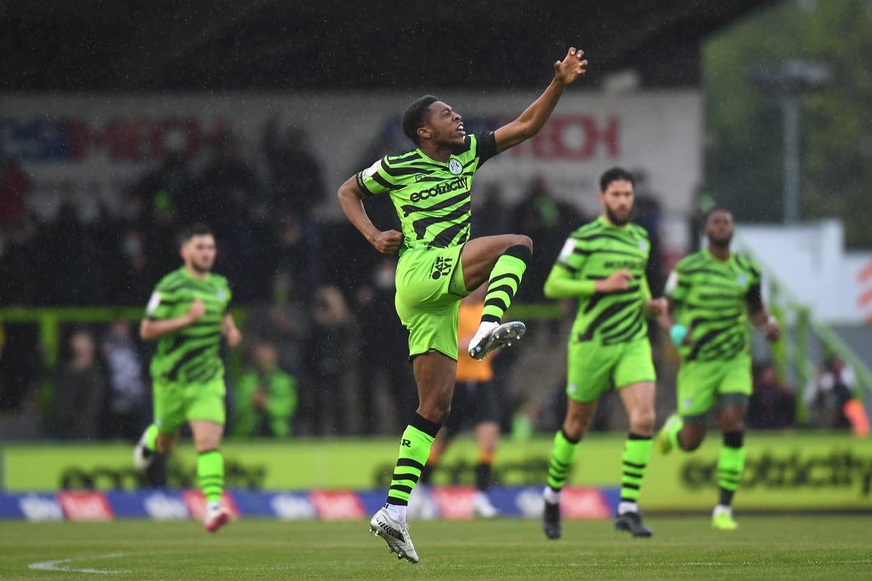 Forest Green Rovers Celebrates