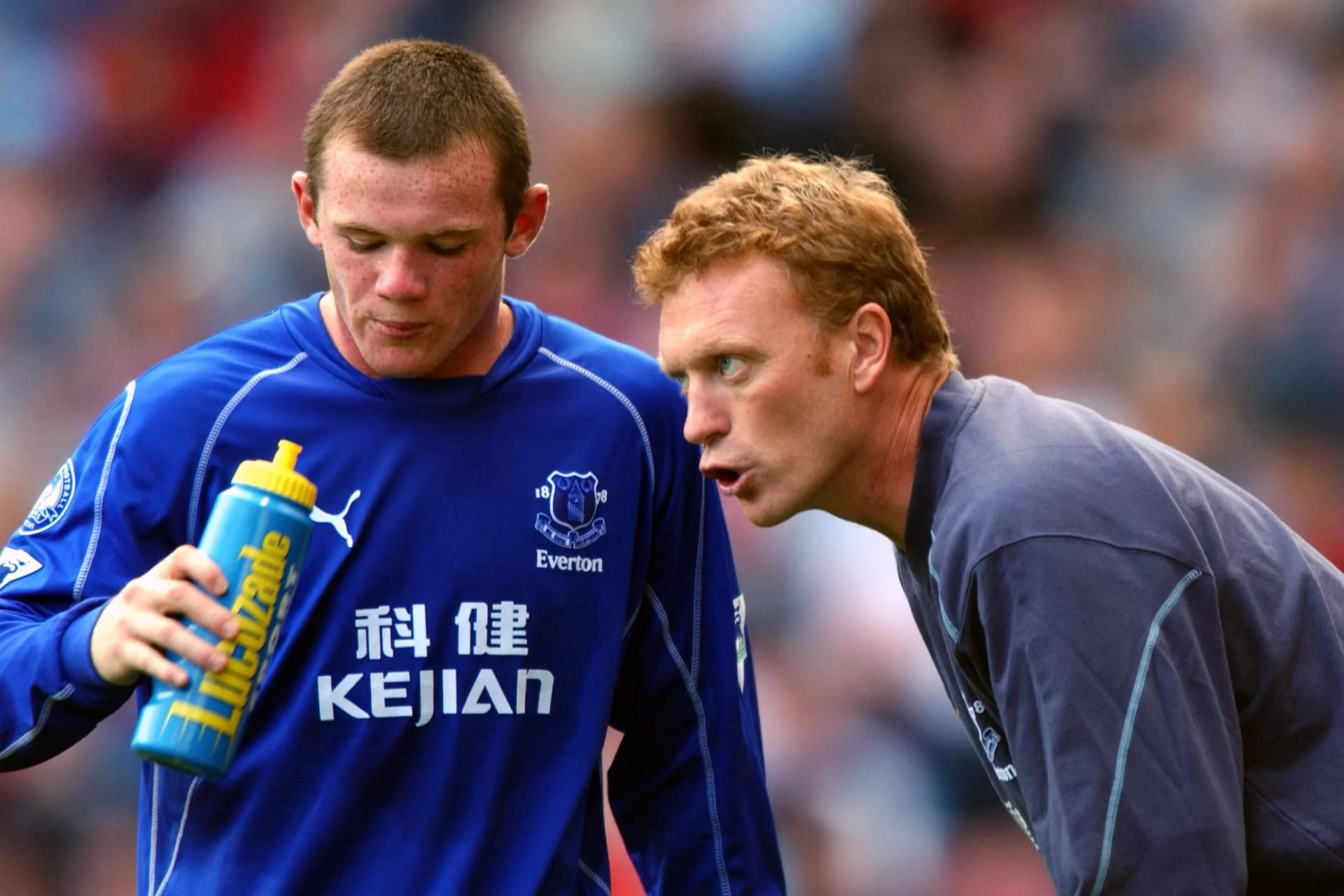 Wayne Rooney David Moyes Everton