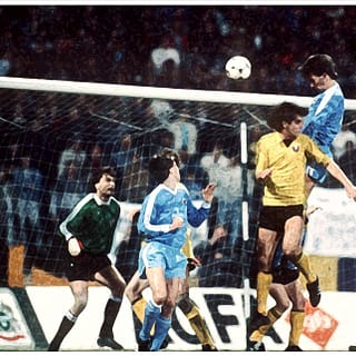 Bayer Uerdingen Dynamo Dresden UEFA Cup Winners Cup 1986