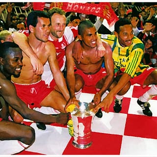 Monaco 1996-97 Ligue 1 Ikpeba Henry Anderson