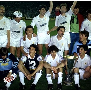 Real Madrid Copa da Uefa 1986