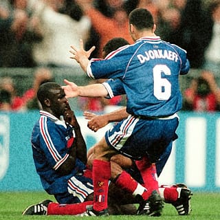 Lilian Thuram France Croatia 1998