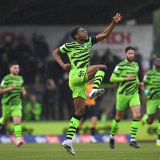 Forest Green Rovers Celebrates