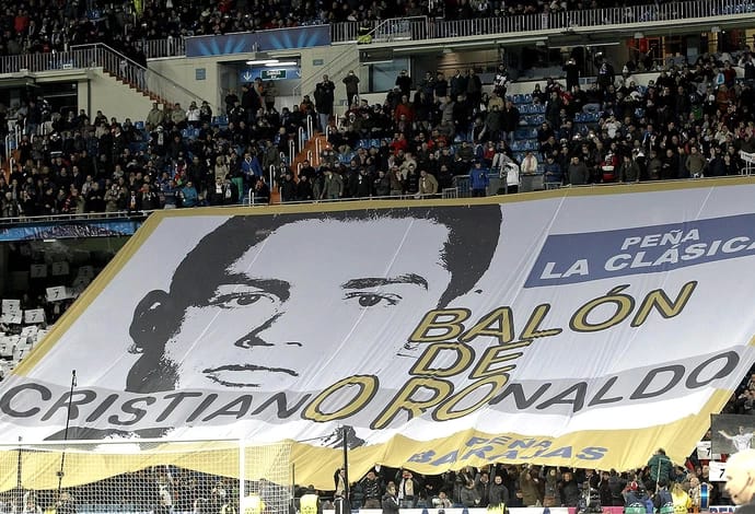 Cristiano Ronaldo homenagem Real Madrid