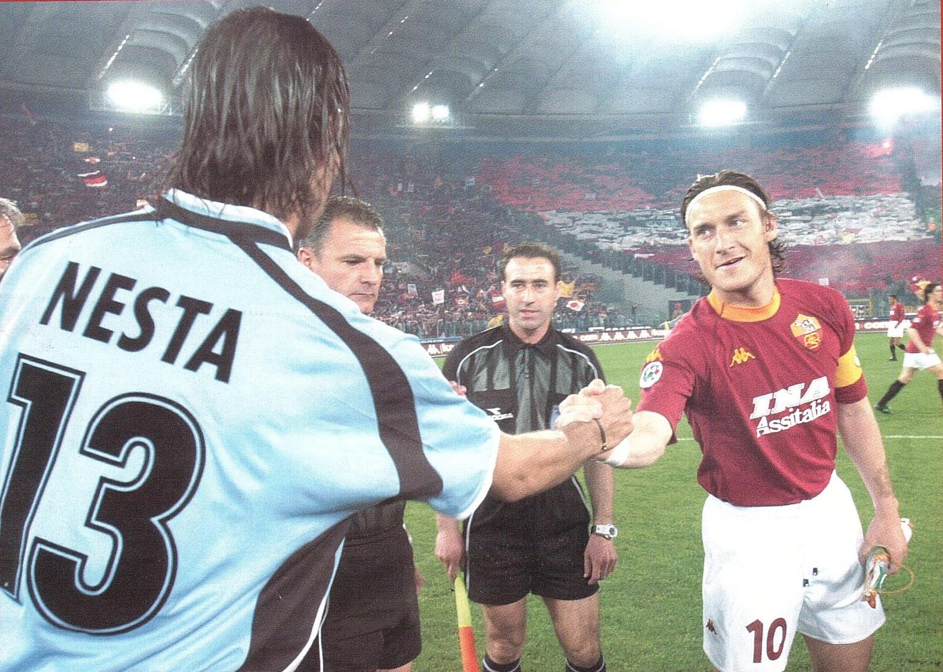 Nesta Totti Lazio Roma