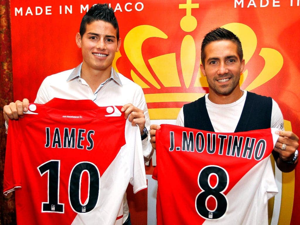 James Rodríguez João Moutinho