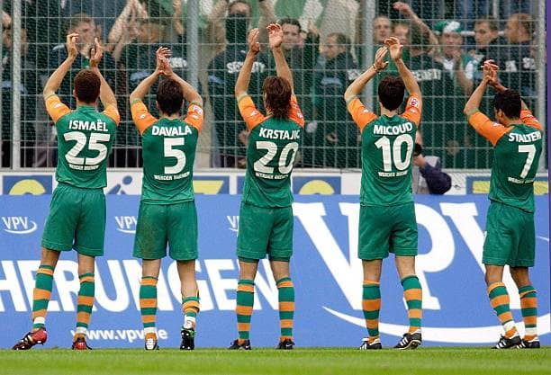 Werder Bremen Ismaël Davala Krstajic Micoud Stalteri