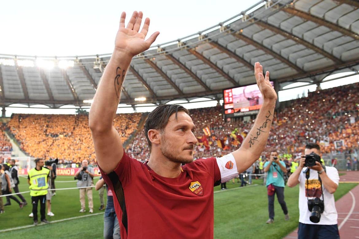 Adeus Totti