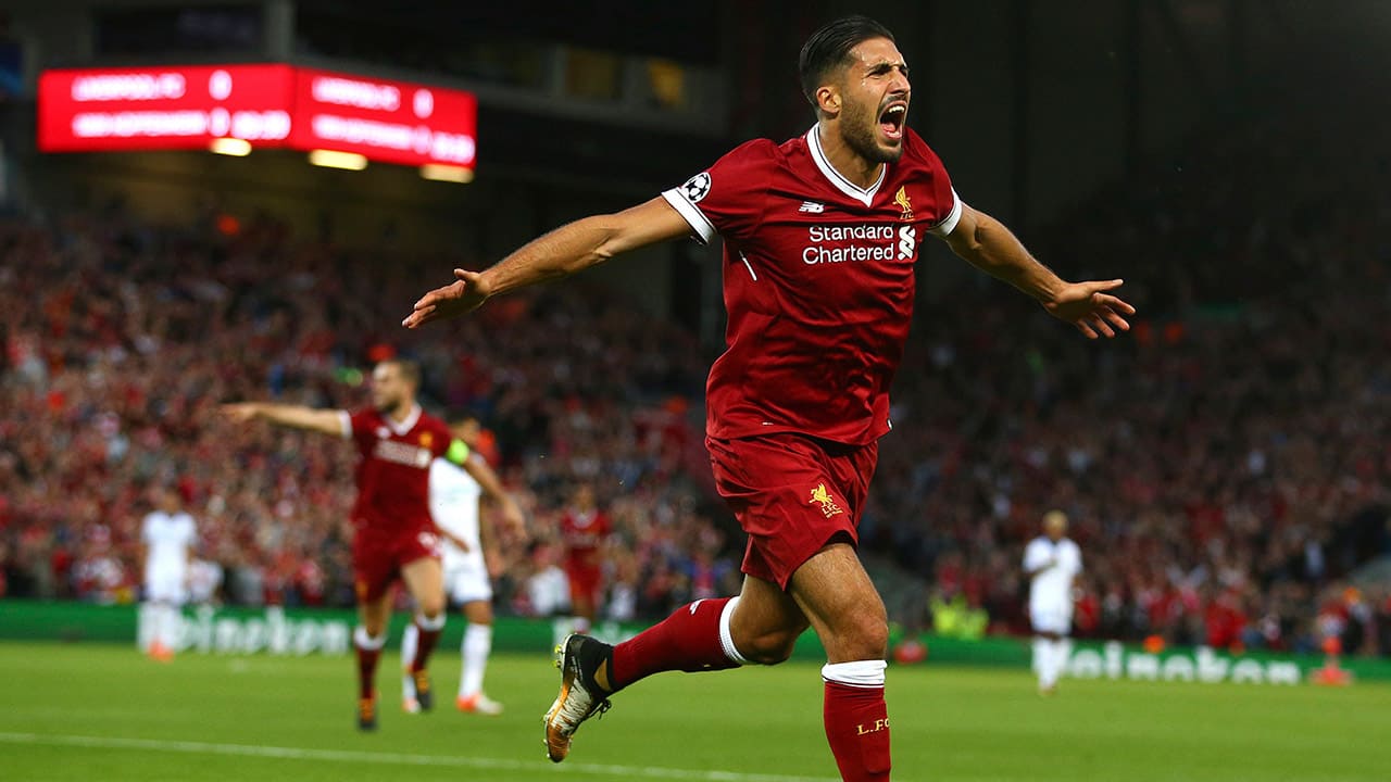 Emre Can scores Liverpool