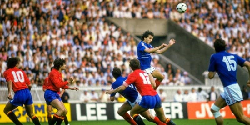 Platini Spain France 1984