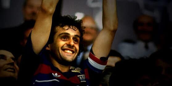 Michel Platini France 1984