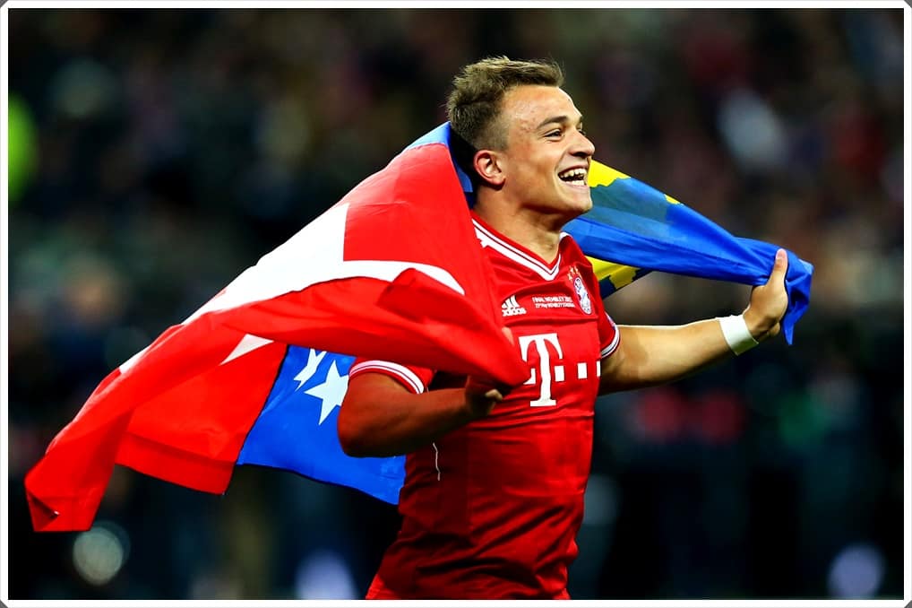Xherdan Shaqiri Bayern Kosovo Switzerland