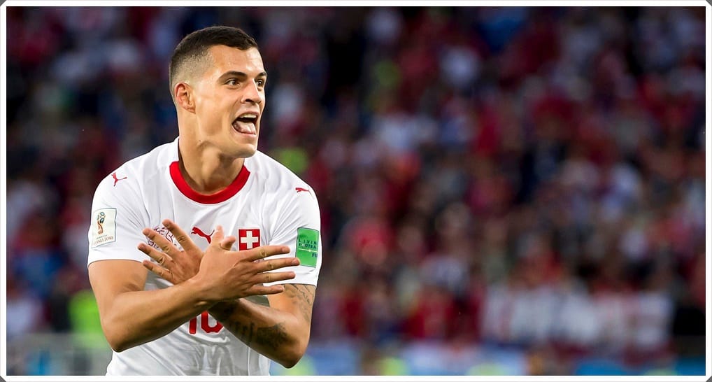 Granit Xhaka Switzerland World Cup 2018