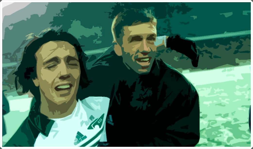 Zlatko Zahovic Srečko Katanec Eslovênia Copa do Mundo 2002