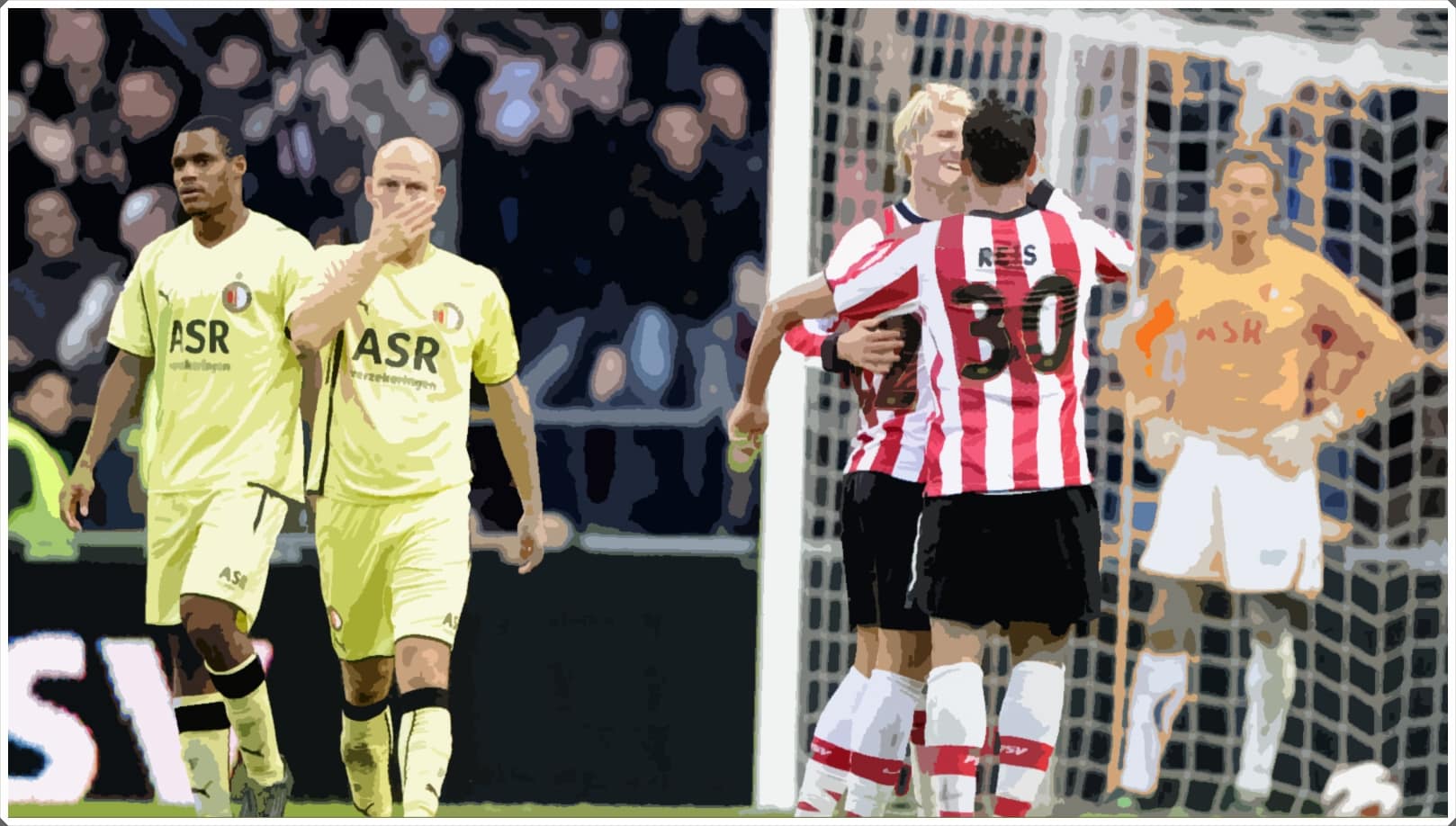 PSV FEYENOORD JONATHAN REIS 10-0 EREDIVISIE