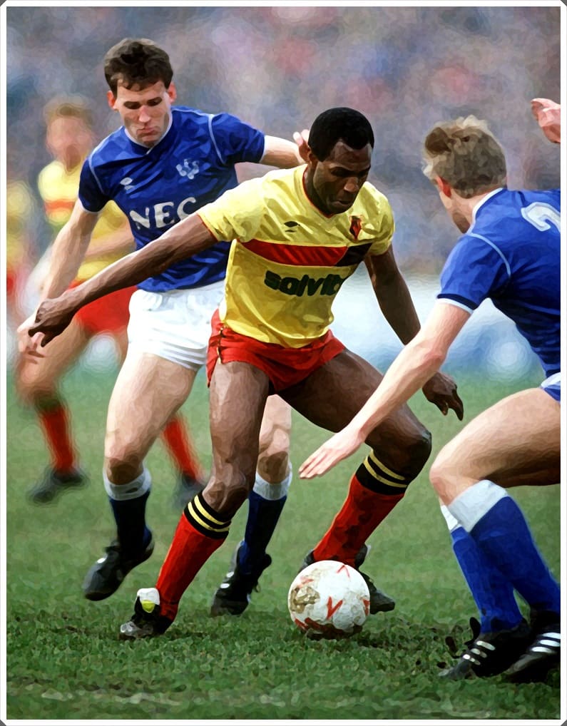 Luther Blissett Watford Everton