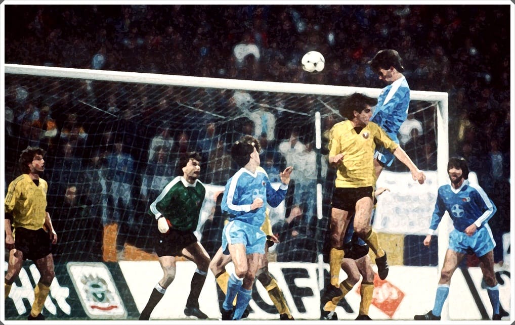 Bayer Uerdingen Dynamo Dresden UEFA Cup Winners Cup 1986