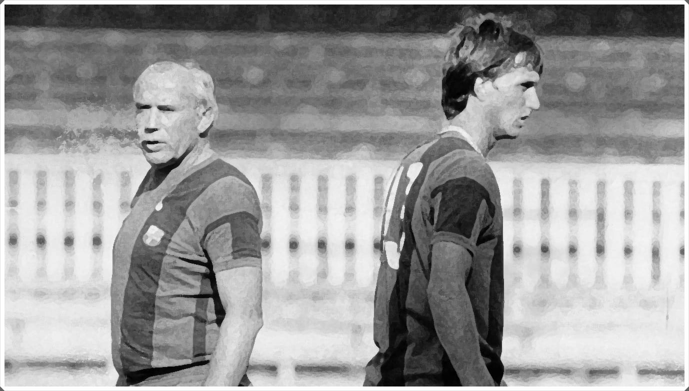 Hennes Weisweiller Johan Cruyff Barcelona