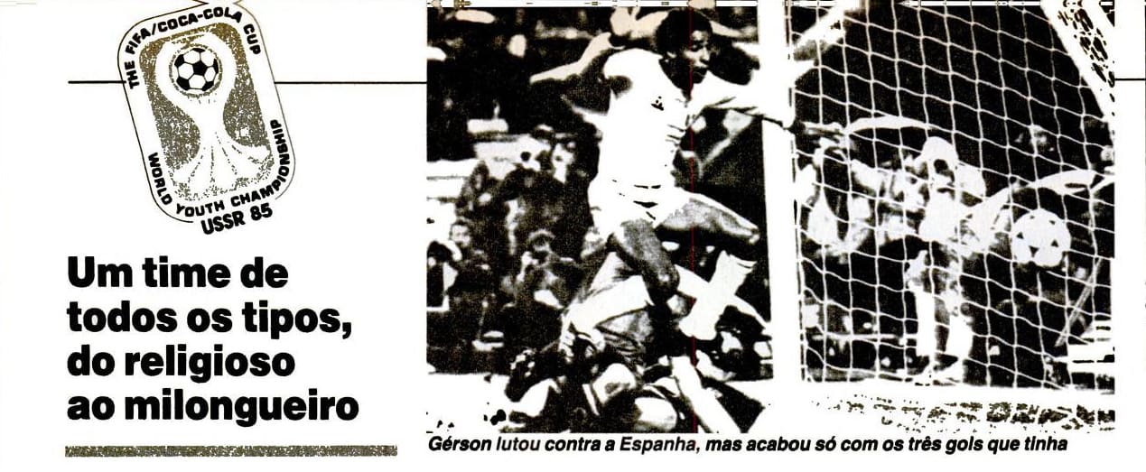 Placar 1985 Gerson