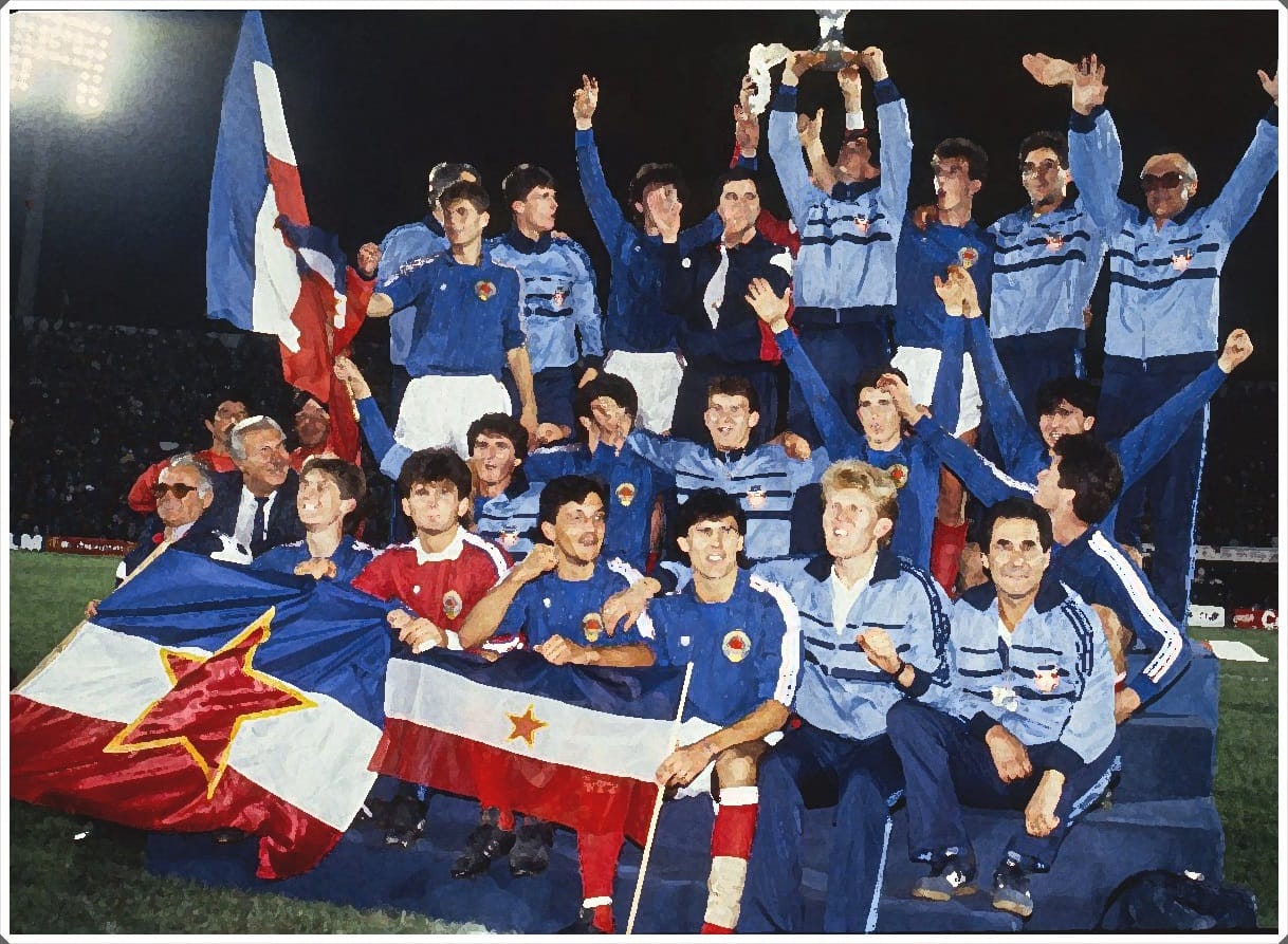 Yugoslavia 1987 Chile World Cup U20