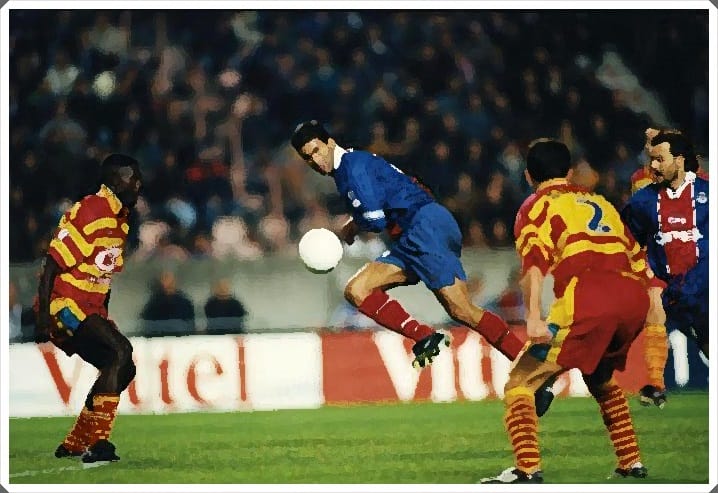 Lens PSG Coupe de France 1997-98