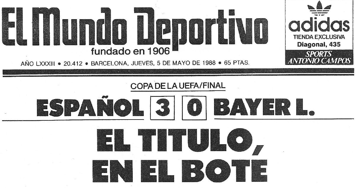 Espanyol 3-0 Leverkusen