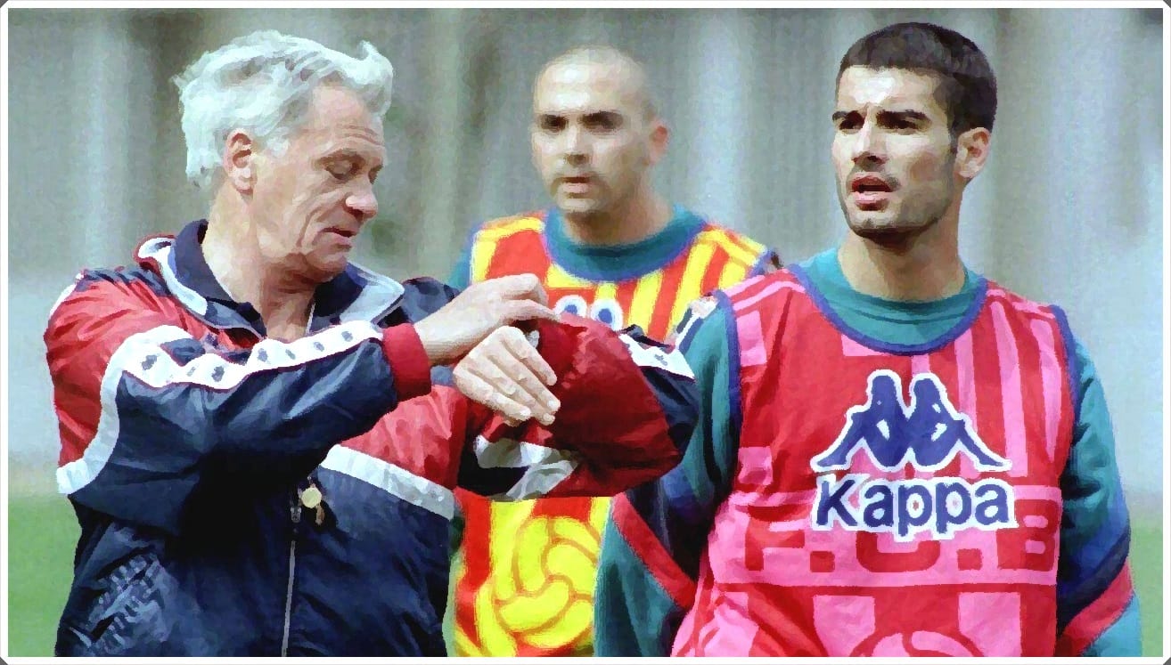 Bobby Robson Pep Guardiola Barcelona
