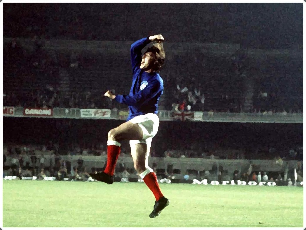 Willie Johnston Rangers Dinamo