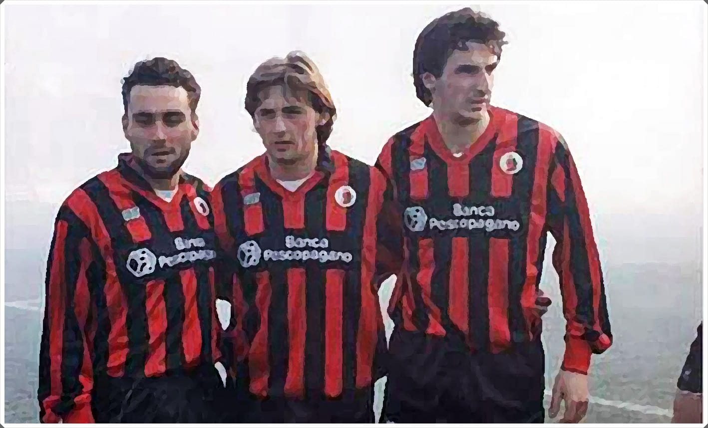 Francesco Baiano Giuseppe Signori Roberto Rambaudi Foggia