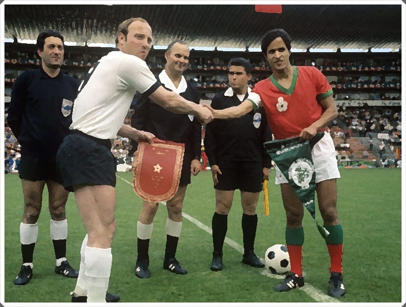 West Germany Morocco 1970