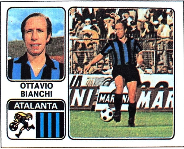Ottavio Bianchi Atalanta Card