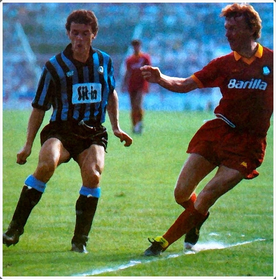 Roberto Donadoni playing for Atalanta