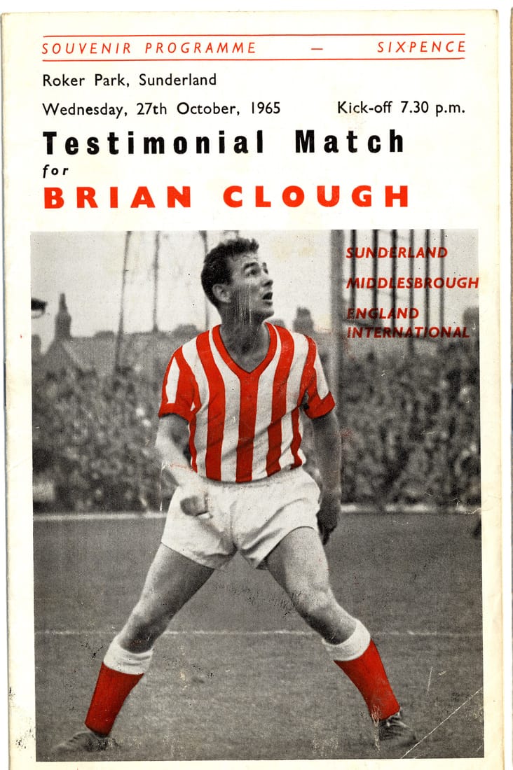 Clough Testimonial Sunderland