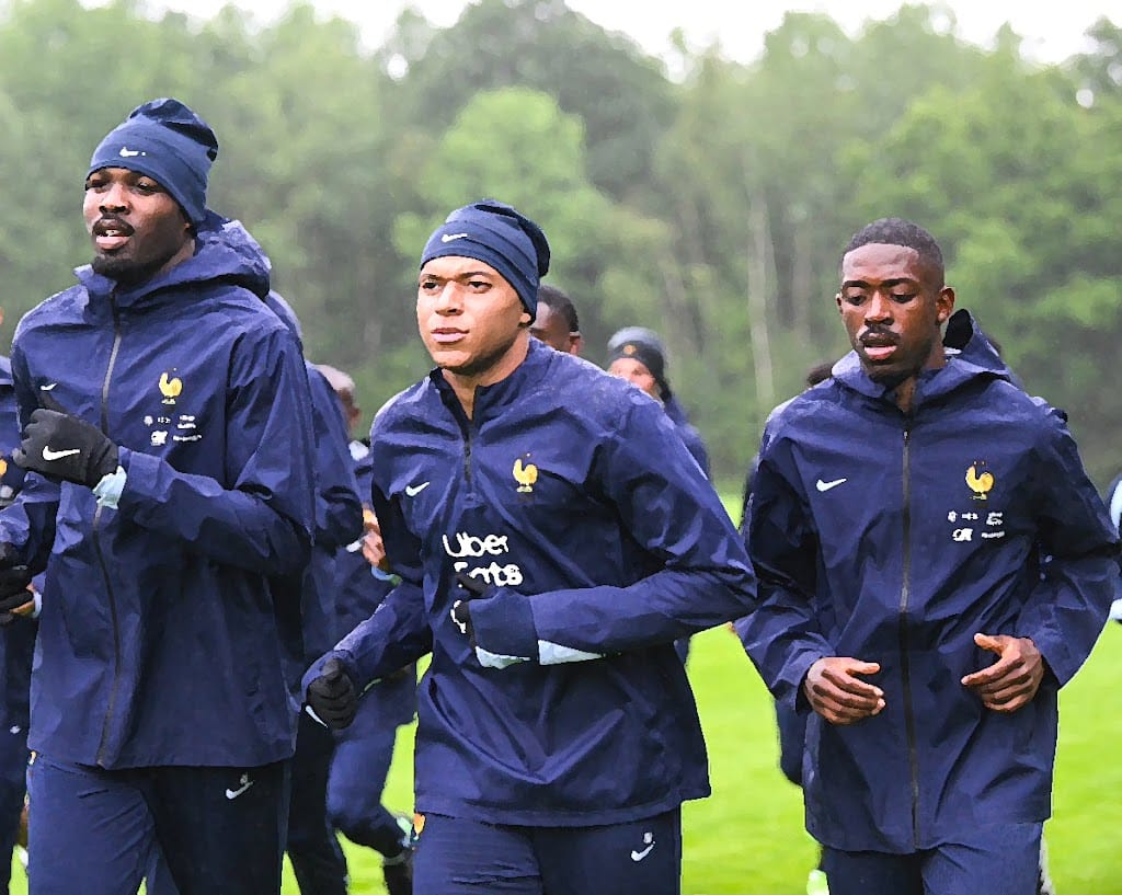 Thuram Dembele Mbappe France