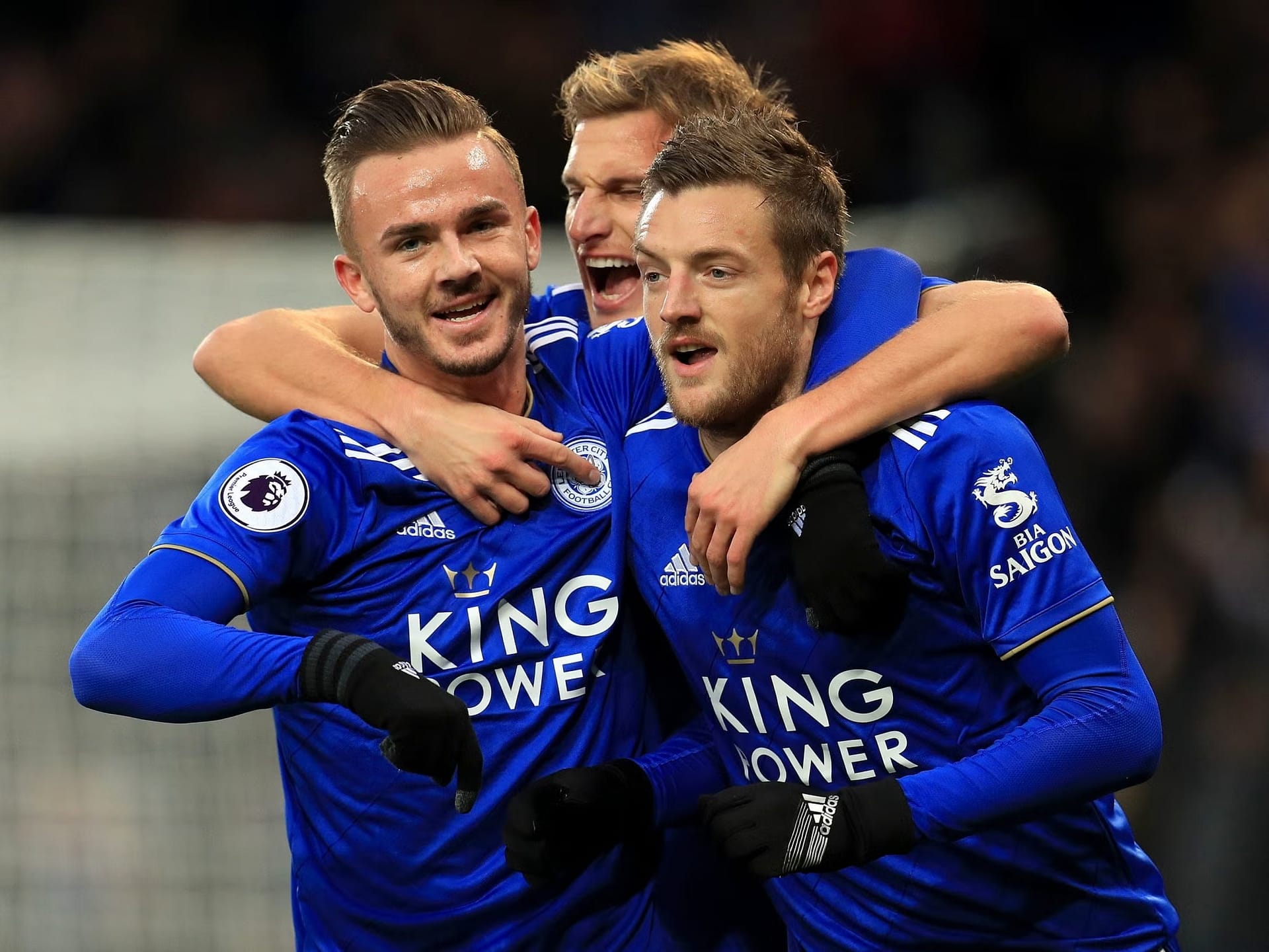 Leicester Maddison Vardy Albrighton