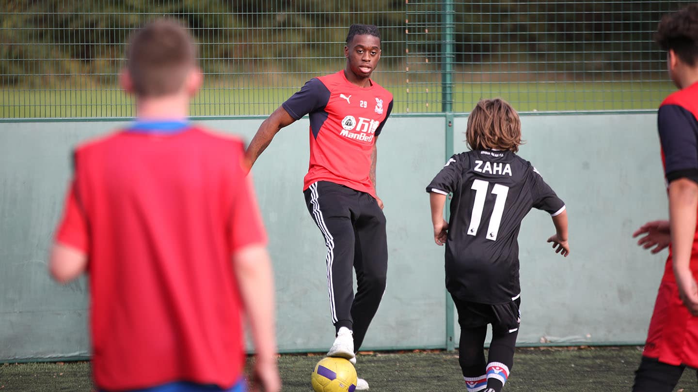 Wan-Bissaka training