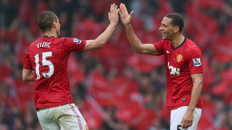 Vidic Ferdinand Manchester United