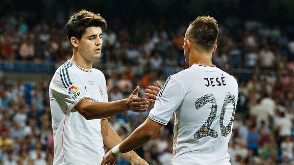 Morata Jesé Real Madrid