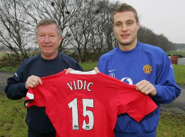 Vidic United Ferguson